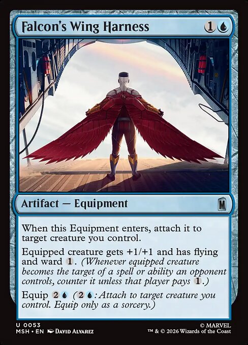 Falcon's Wing Harness - Marvel Super Heroes