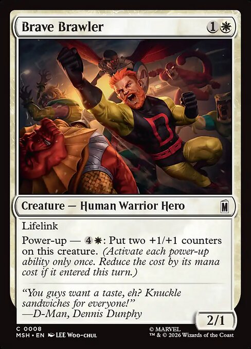 Brave Brawler - Marvel Super Heroes