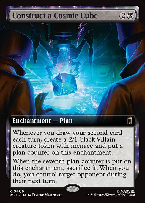 Construct a Cosmic Cube - Marvel Super Heroes