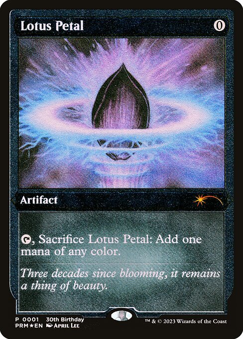 Lotus Petal - 30th Anniversary Misc Promos
