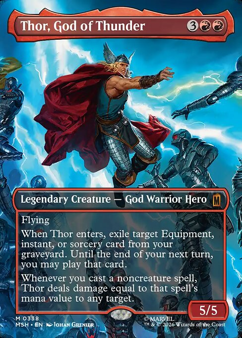 Thor, God of Thunder - Marvel Super Heroes