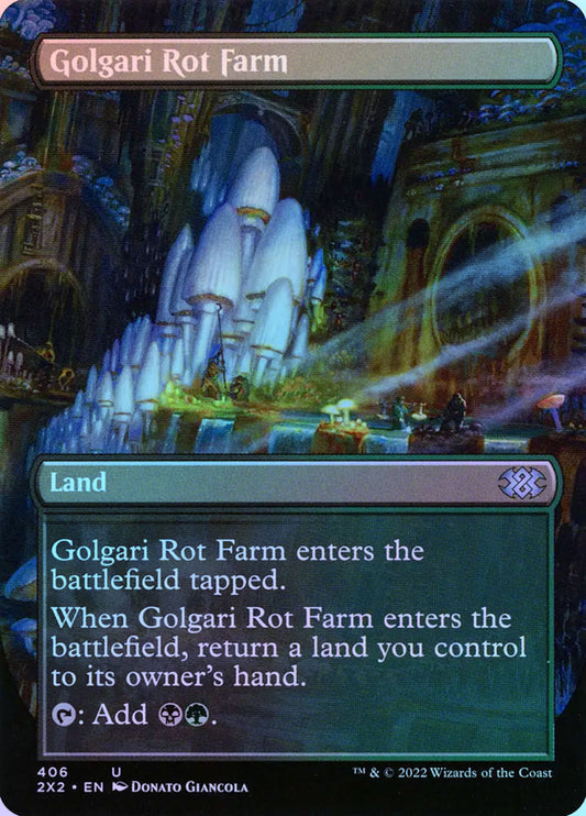 Golgari Rot Farm (Borderless) - Foil
