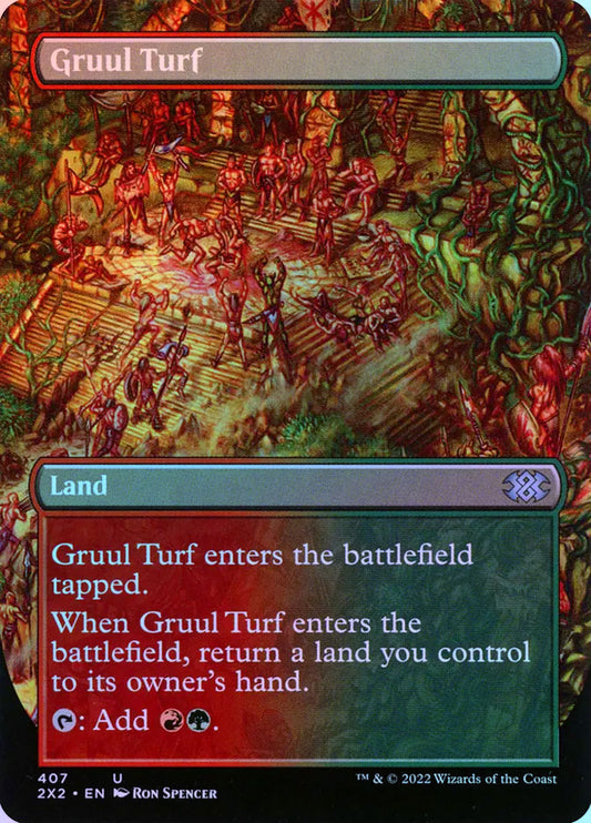 Gruul Turf (Borderless) - Foil