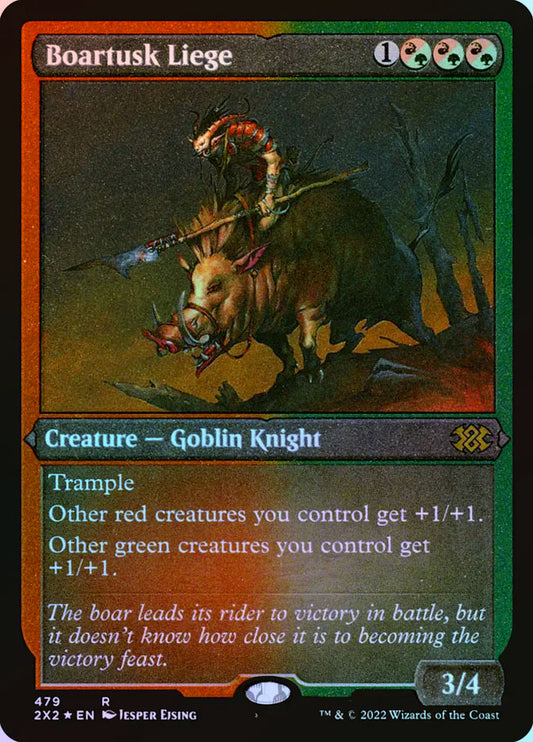 Boartusk Liege - Foil Etched