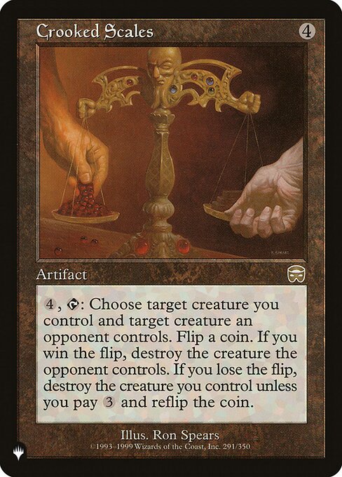Crooked Scales - The List