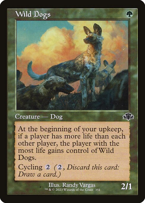 Wild Dogs (Retro Frame)