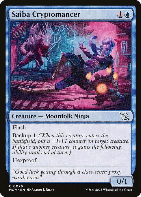 Saiba Cryptomancer - March of the Machine