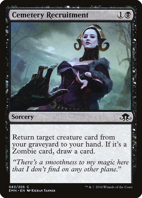 Cemetery Recruitment - Eldritch Moon