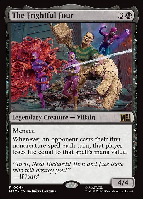 The Frightful Four - Marvel Super Heroes Commander