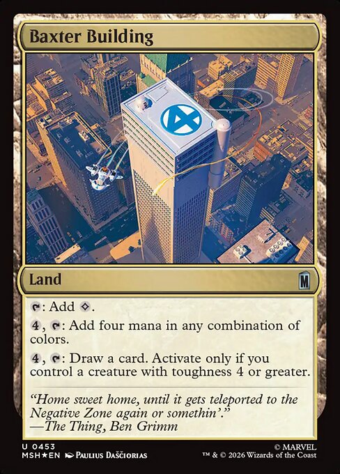 Baxter Building - Marvel Super Heroes