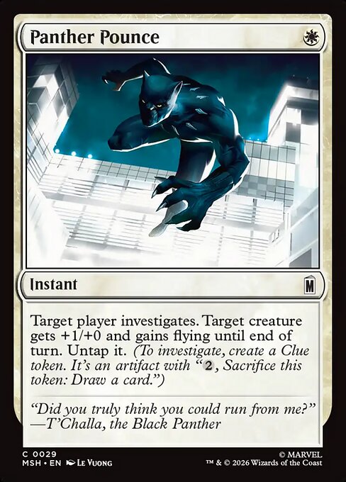 Panther Pounce - Marvel Super Heroes
