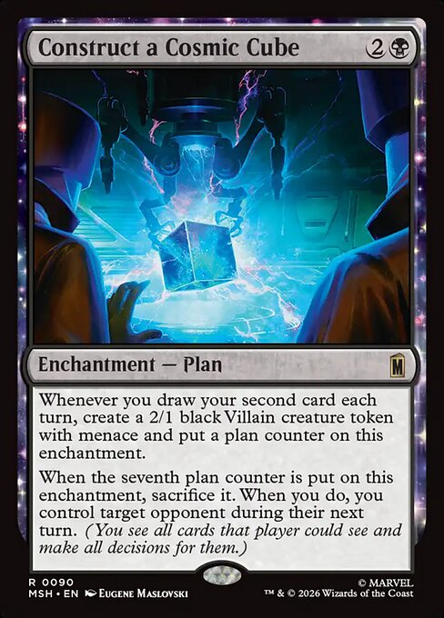 Construct a Cosmic Cube - Marvel Super Heroes