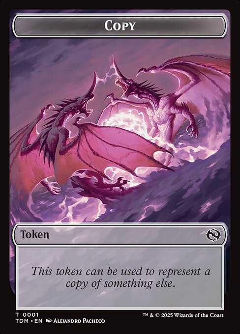 Copy - Tarkir: Dragonstorm Tokens