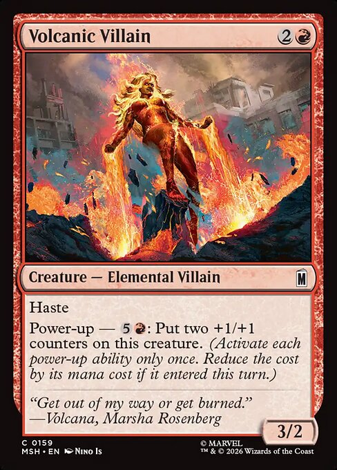 Volcanic Villain - Marvel Super Heroes