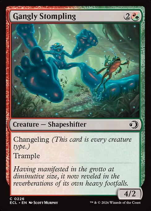 Gangly Stompling - Lorwyn Eclipsed