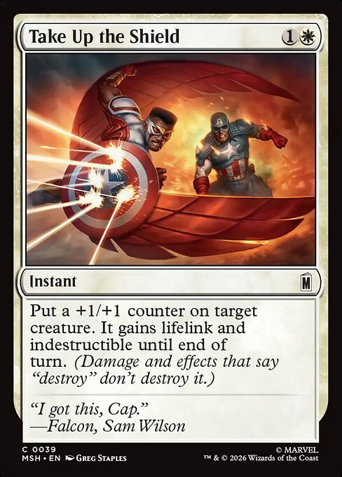 Take Up the Shield - Marvel Super Heroes