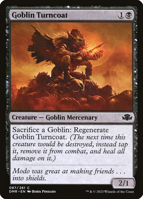 Goblin Turncoat - Dominaria Remastered