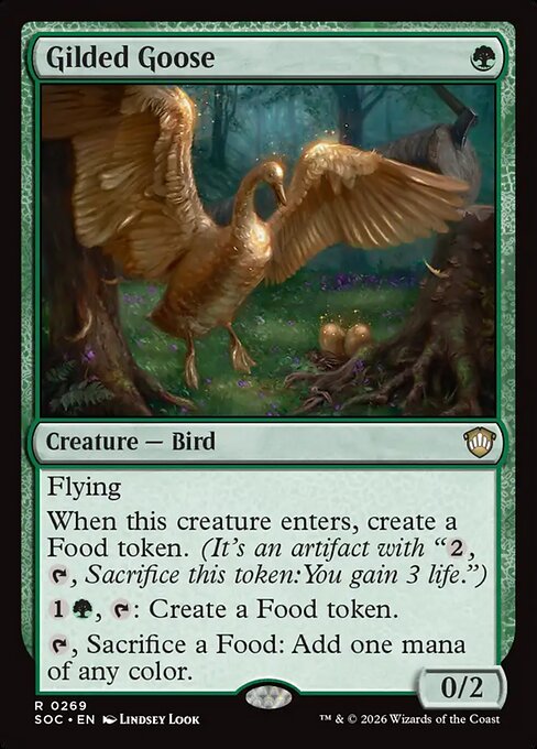 Gilded Goose - Secrets of Strixhaven Commander