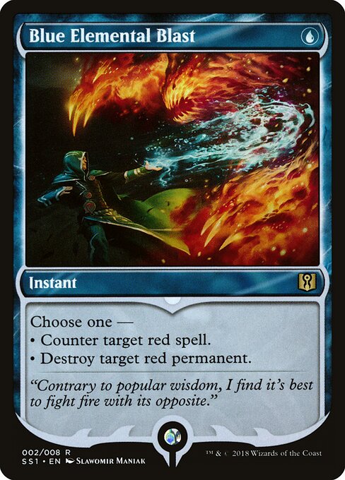 Blue Elemental Blast - Signature Spellbook: Jace