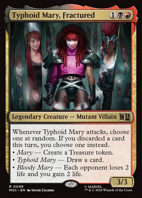 Typhoid Mary, Fractured - Marvel Super Heroes Commander