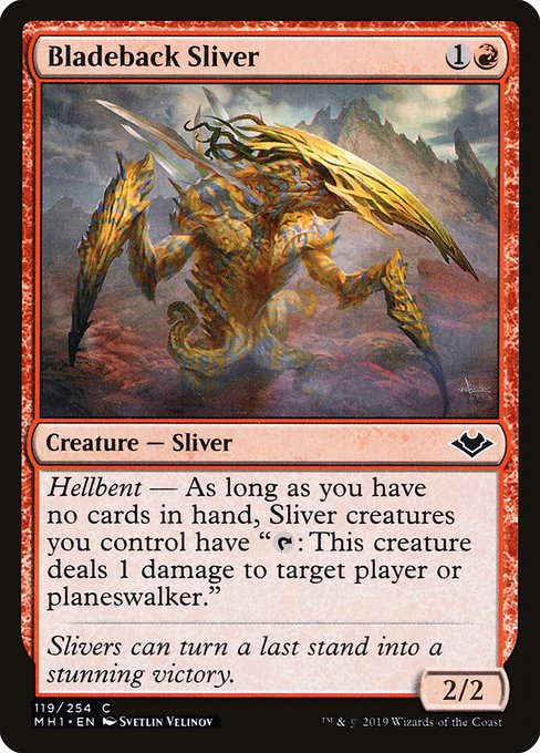 Bladeback Sliver - Modern Horizons