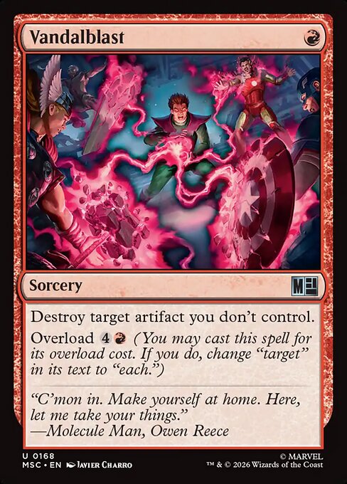 Vandalblast - Marvel Super Heroes Commander