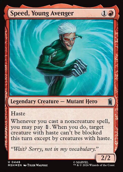 Speed, Young Avenger - Marvel Super Heroes