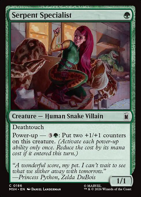 Serpent Specialist - Marvel Super Heroes