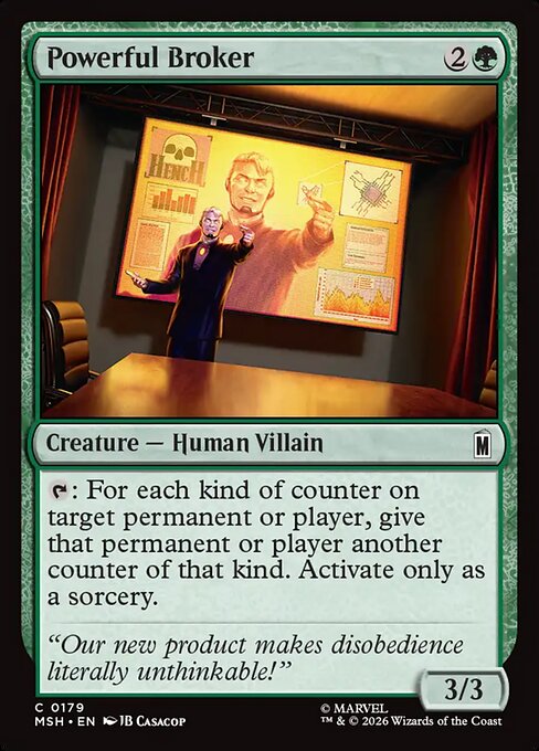 Powerful Broker - Marvel Super Heroes