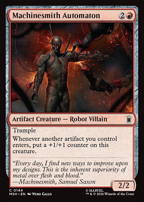 Machinesmith Automaton - Marvel Super Heroes