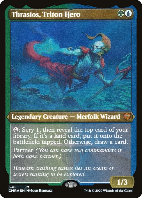Thrasios, Triton Hero - Commander Legends