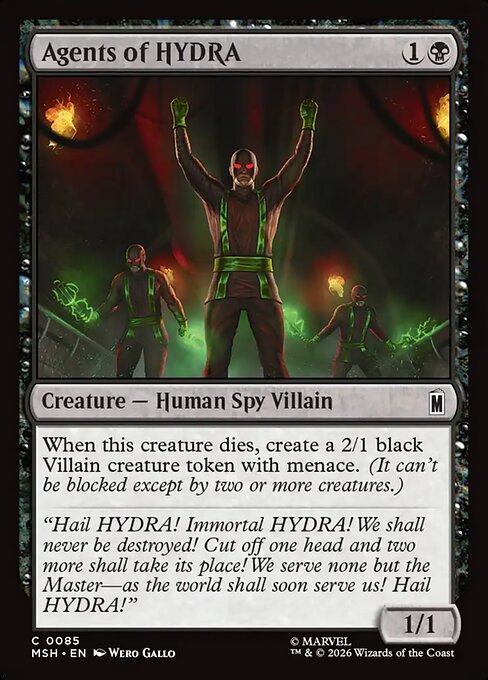 Agents of HYDRA - Marvel Super Heroes