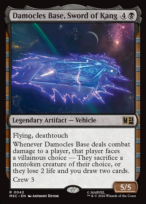 Damocles Base, Sword of Kang - Marvel Super Heroes Commander