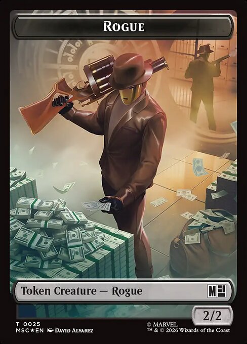Rogue - Marvel Super Heroes Commander Tokens