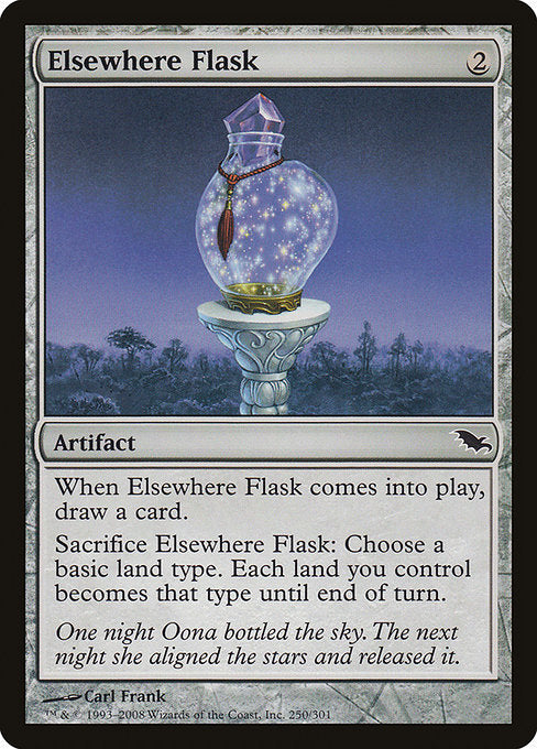 Elsewhere Flask - Shadowmoor