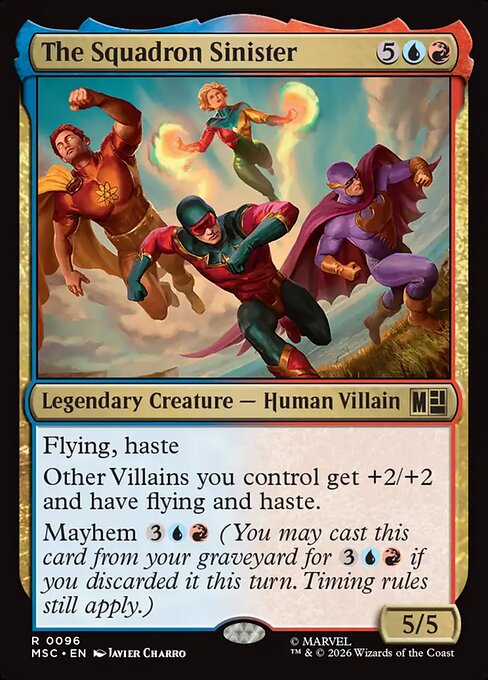 The Squadron Sinister - Marvel Super Heroes Commander