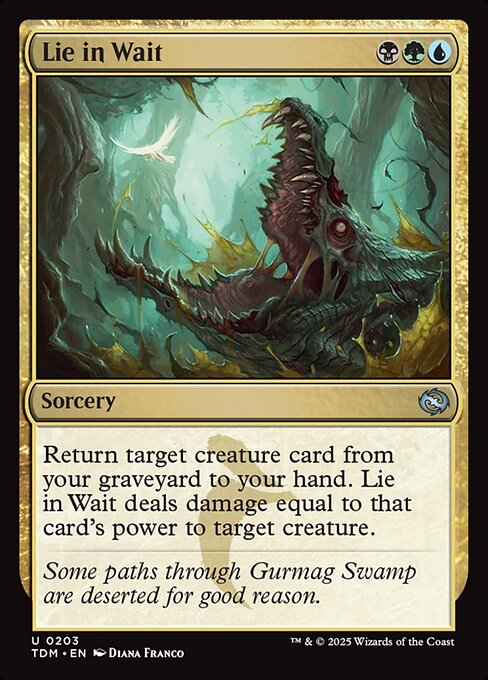 Lie in Wait - Tarkir: Dragonstorm