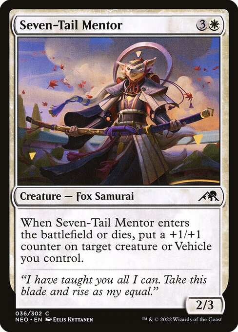 Seven-Tail Mentor - Kamigawa: Neon Dynasty