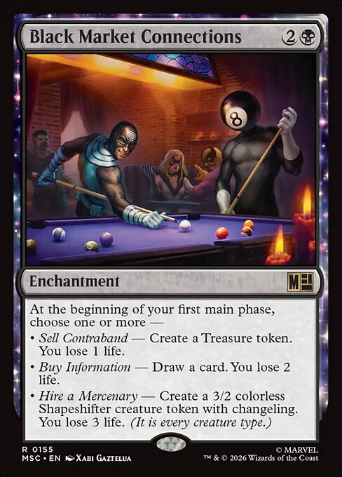 Black Market Connections - Marvel Super Heroes Commander