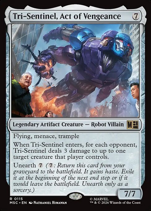 Tri-Sentinel, Act of Vengeance - Marvel Super Heroes Commander