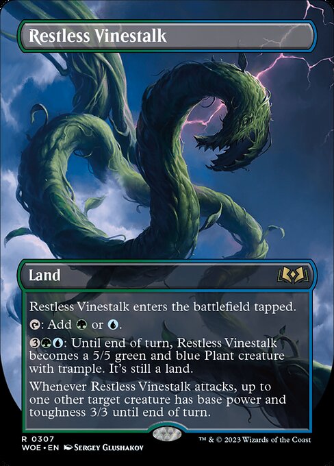 Restless Vinestalk - Wilds of Eldraine