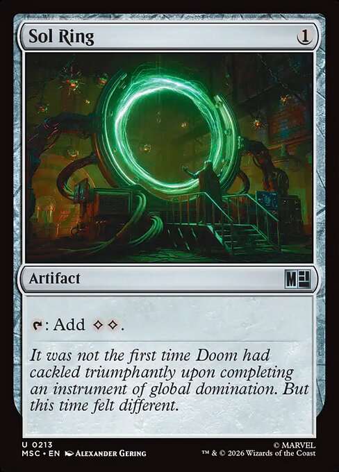Sol Ring - Marvel Super Heroes Commander