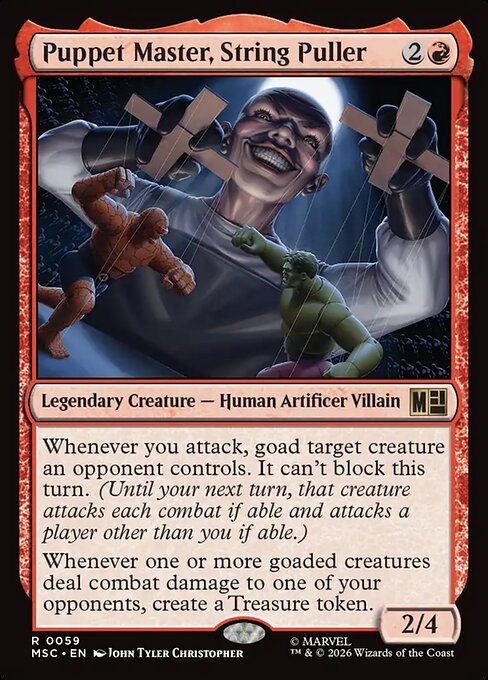 Puppet Master, String Puller - Marvel Super Heroes Commander