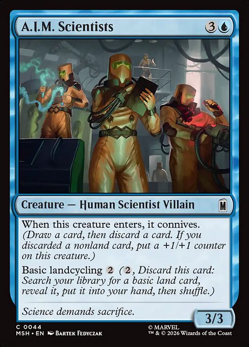 A.I.M. Scientists - Marvel Super Heroes