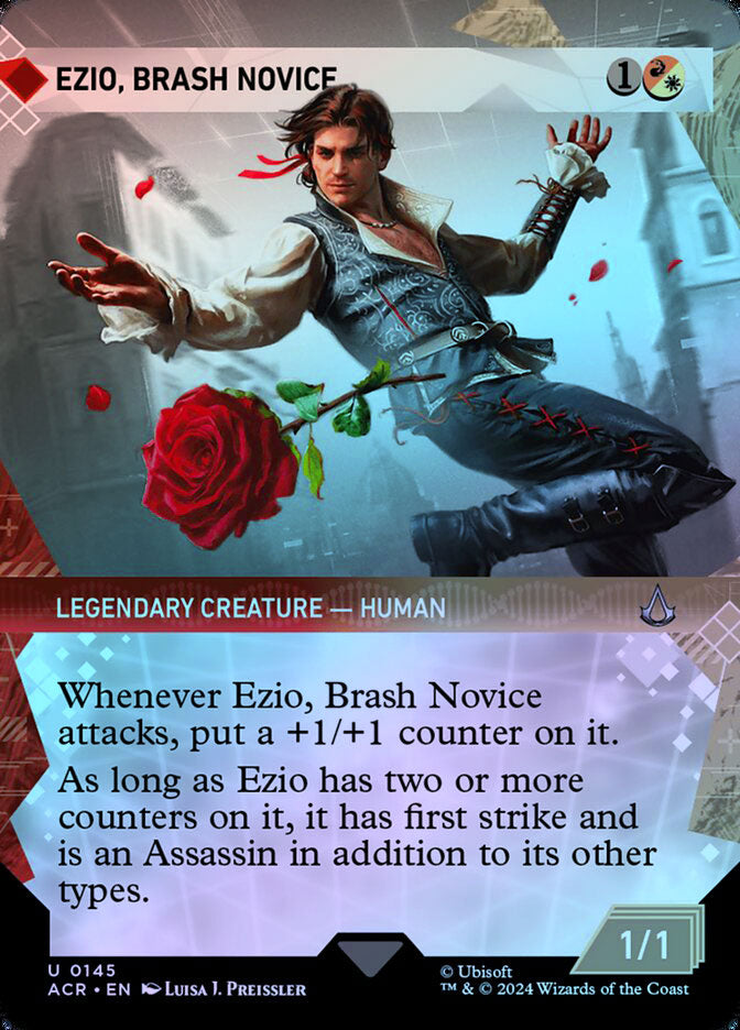 Ezio, Brash Novice (Extended Art Showcase) - Foil