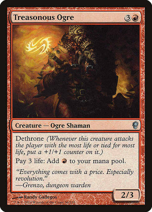 Treasonous Ogre - Conspiracy