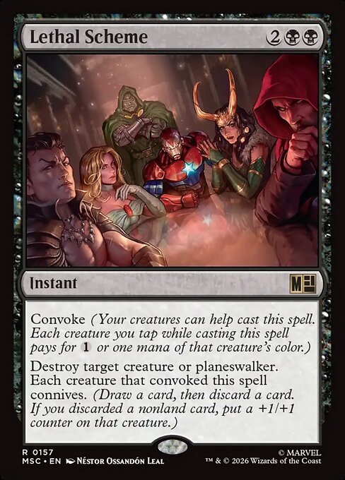Lethal Scheme - Marvel Super Heroes Commander