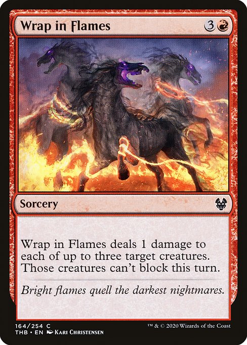 Wrap in Flames - Theros Beyond Death