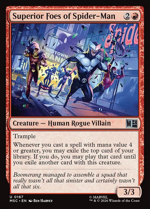 Superior Foes of Spider-Man - Marvel Super Heroes Commander