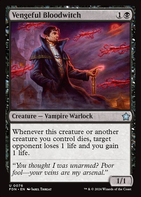 Vengeful Bloodwitch - Foundations